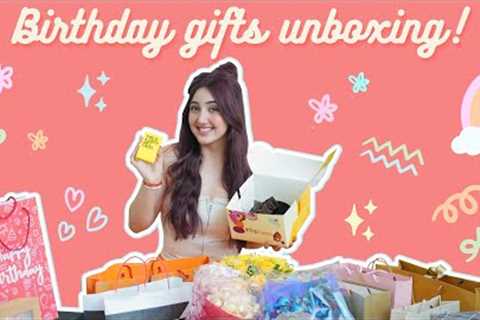 Unboxing my birthday gifts🎁 | Ashnoor Kaur