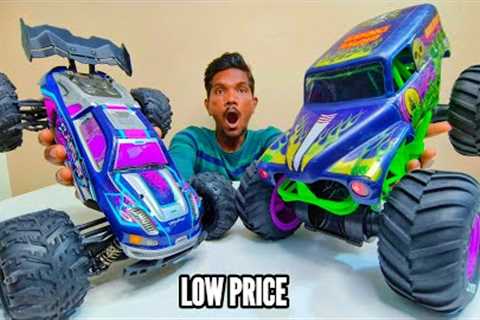 RC Fastest Tygatec Super Sonic Car Vs RC WLtoys A959 Unboxing &amp; Fight - Chatpat toy tv