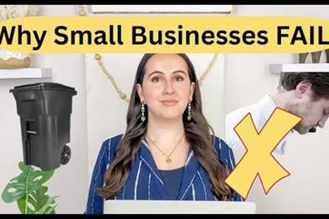Your Small Business Will FAIL! Business Lawyer Explains Top Three Reasons Why! [Virtual ON Law Firm]