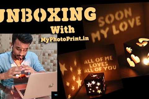 Unboxing Customized Your Name/Text Wooden Shadow Box by BaBaUnboxy✋ ( Gift Series | Episode-3)