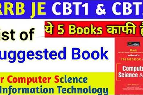 RRB JE MOST IMPORTANT BOOKS FOR COMPUTER SCIENCE &amp; INFORMATION TECHNOLOGY EXAM GROUP | RRB JE..