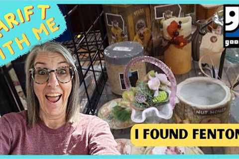 I Found Fenton Glass at Goodwill | Thrift With Me