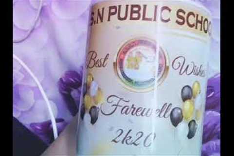 #Farewell gift for seniors  ..