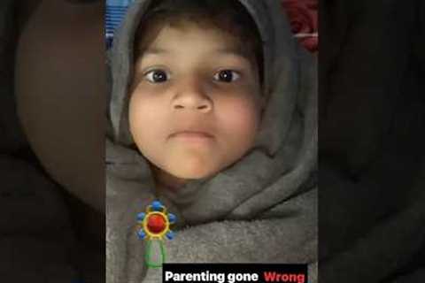 Parenting gone wrong 😑 😂 #comedy #funny #shorts