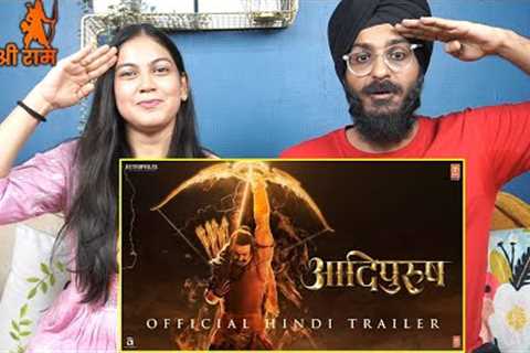 Adipurush Trailer Reaction | Prabhas | Saif Ali Khan | Kriti Sanon | Om Raut | Bhushan Kumar