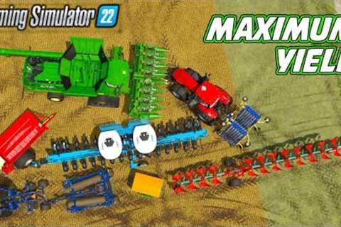 FS22 How To Maximize Crop Yield | Farming Simulator 22