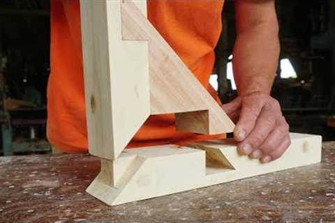 Extremely Unique But Stronger Table Corner Joints That No One Ever Taught You, Woodworking Tips
