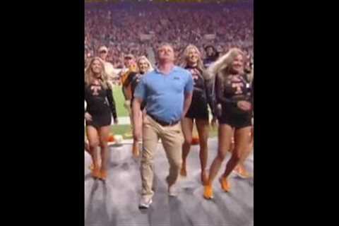 University ‘security guard’ shows off moves in dance routine