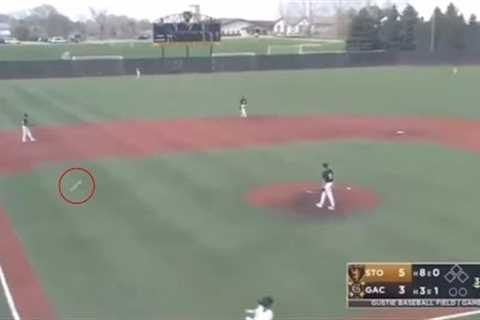College Player Ejected For Excessive Bat Flip