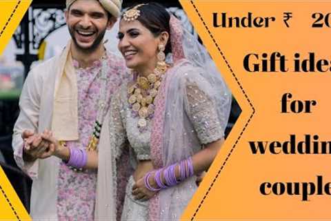 Under ₹2000 Gift items for wedding couple   ( Part -2 )