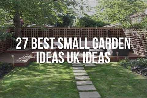 🔴 BEST SMALL GARDEN IDEAS UK