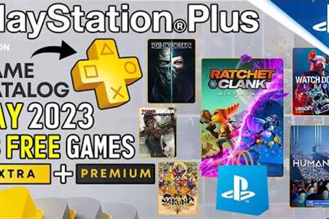 AMAZING NEW PS PLUS MAY UPDATE! 23 FREE PS+ Extra/Premium Games REVEALED (PlayStation Plus May 2023)