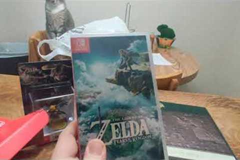 Unboxing The Legend Of Zelda The Tears Of The Kingdom