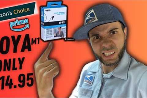 Amazon choice best budget Lavalier Microphone - BOYA-M1 Unboxing/Review