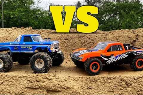 Traxxas Bigfoot vs Traxxas Slash 4x4 | Remote Control Car | Traxxas RC Cars