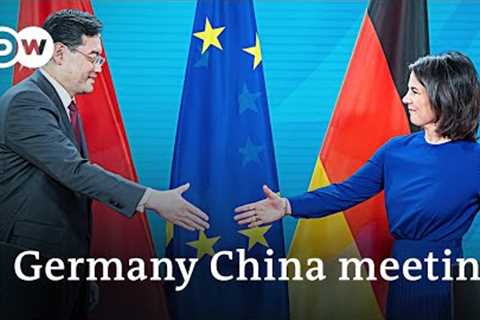 Germany and China Foreign Ministers discuss Ukraine war, international relations | DW News