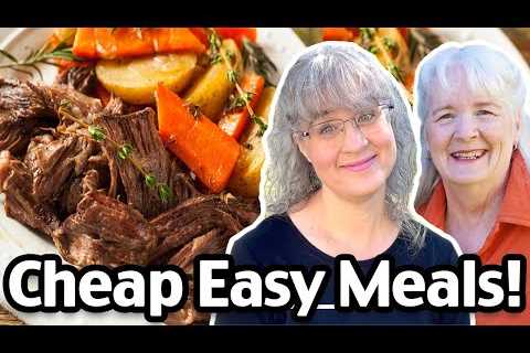 Stop Asking What's For Dinner: Cheap Easy Meals On A Budget!