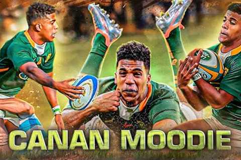 The Future Of Springbok Rugby Speedsters | Canan Moodie Speed, Steps, Big Hits &amp; Highlights
