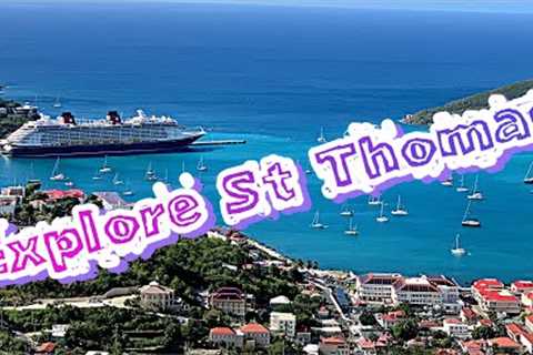 St Thomas Tour &amp; Shopping - Disney Fantasy Excursion