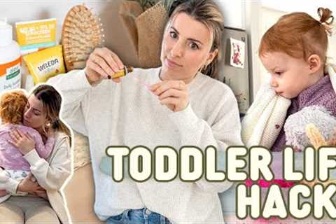 10 PARENTING HACKS that Will Make Being A Parent EASIER! (Toddler Tips, Clean Up &amp; More!)