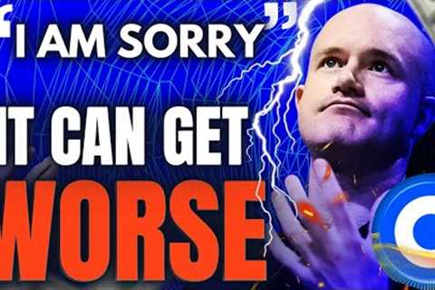 We Screw*d Up Says Coinbase!! BIG CRYPTO CRASH COMING??
