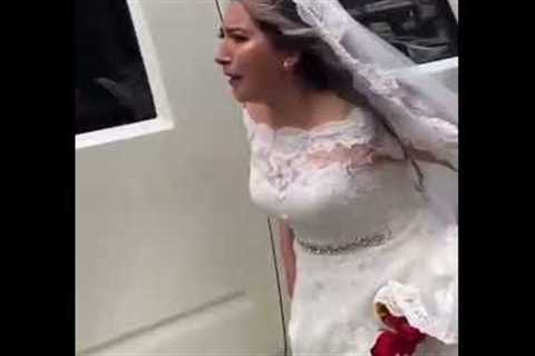 🥺Wife caught husband cheating on Wedding day#short #cheating #wife