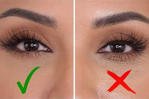 HOW TO STOP CONCEALER FROM CREASING UNDER YOUR EYES | NINA UBHI