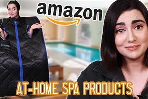 I Built An At-Home Spa From Amazon Products