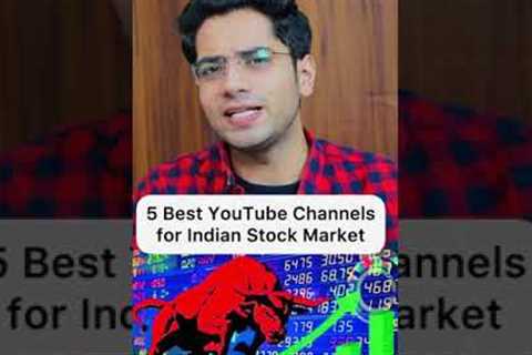 Top YouTube channels for stock market 💴 #shorts