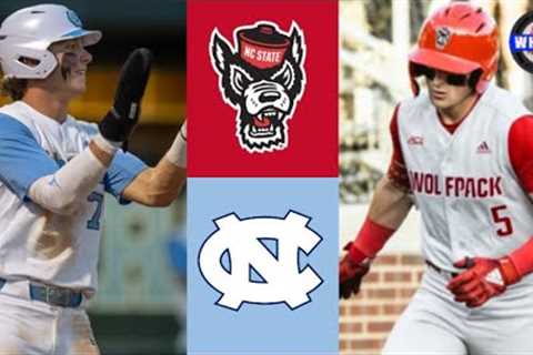 NC State vs North Carolina Highlights (Great Game!) | 2023 College Baseball Season