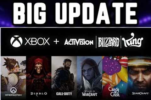 Xbox Activision Blizzard Acquisition MAJOR UPDATES