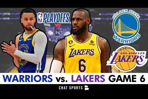 Warriors vs. Lakers Game 6 Live Streaming Scoreboard, Play-By-Play, Highlights, 2023 NBA Playoffs