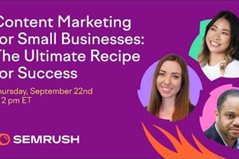 Content Marketing  for Small Businesses