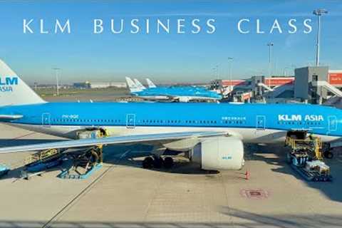 KLM Boeing 777 Business Class | Cape Town to Amsterdam trip report