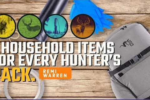 7 Household Items for Every Hunter's Pack