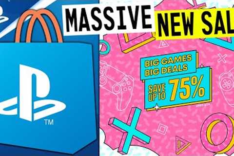 MASSIVE NEW PSN SALE! PlayStation BIG GAMES BIG DEALS Sale 1200+ Deals (NEW PlayStation Deals 2023)