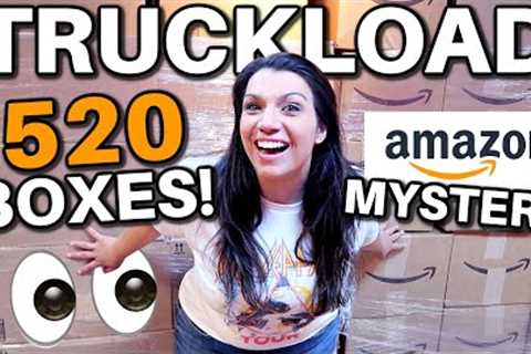 AMAZON MYSTERY BOX TRUCKLOAD Unboxing - Amazon Returns Box - Liquidation Pallets