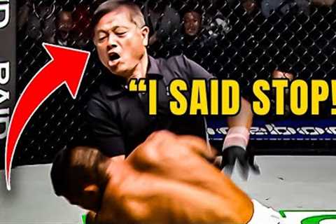The CRAZIEST Referee Moments In ONE History 😱😳🤣