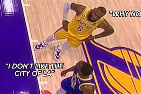 *FULL AUDIO* LeBron James Confronts Draymond Green After Saying: “I Don’t Like The City Of LA”👀