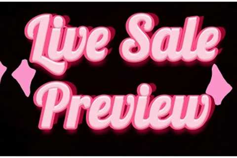 Live Sale PREVIEW | Join my Mom &amp; I Sunday for a FUN Live Sale!!