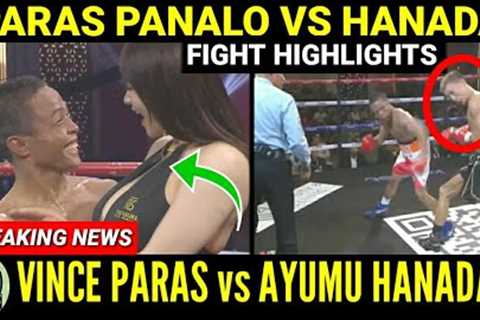 BREAKING: PARAS PANALO UNANIMOUS DECISION | FIGHT HIGHLIGHTS Vince Paras vs Ayumu Hanada