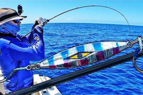 Jigging for one of the tastiest fish in the ocean! (catch &amp; clean)