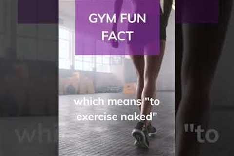 Gym fun fact ! #gym #fitness #funfacts #health