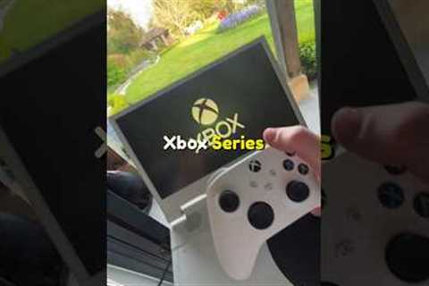 Taking my Xbox ANYWHERE #gaming