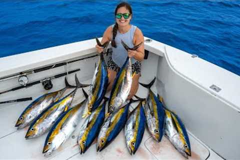 Trip of a LIFETIME! Tuna Catch, Clean &amp; Cook! Topic Star Lodge in Panama