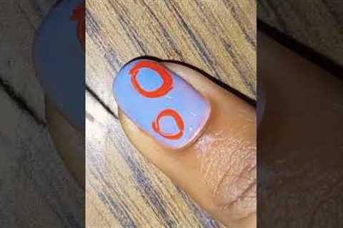 easy and beautiful nailart||naildesign from using household items🔥🔥||easynailsart||youtubeshort||
