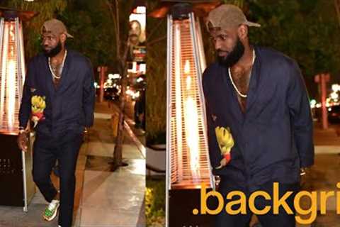 LeBron James Paints the Town Purple and Gold After Lakers' Semi-Finals Victory Over Warriors!