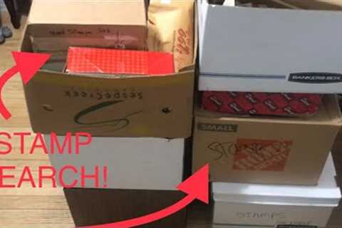 Gigantic Flea Market Stamp Search! PT. 1