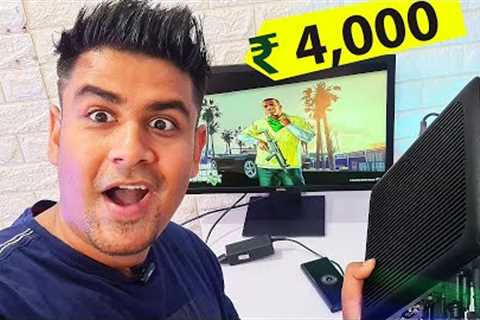 ₹ 4,000 Gaming PC - Runs GTA 5 &amp; All Games | Best Budget Cheapest Gaming PC in India