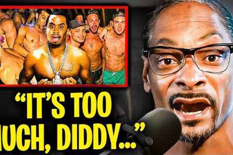 Snoop Dogg Reveals HOW Everyone at BadBoy Fears Diddy When Drunk